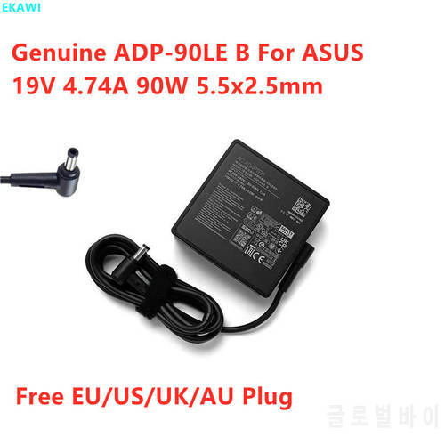 Genuine ADP-90LE B 19V 4.74A 90W 5.5x2.5mm AC Adapter For ASUS Laptop Power Supply Charger