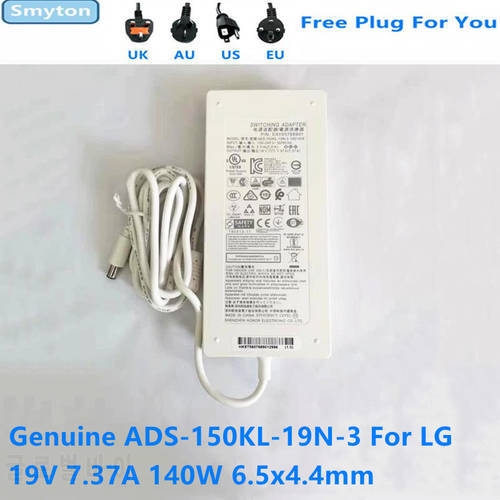New Genuine AC Power Supply Adapter ADS-150KL-19N-3 190140E for LG 19V 7.37A LCAP31 EAY62949001 34UC87 34UM95-P Monitor Charger
