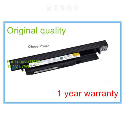 Original Laptop Battery L09S6D21 for U450 U450A U450P U550 L09C6D21 57Y6309 11.1V 57WH 6CELL