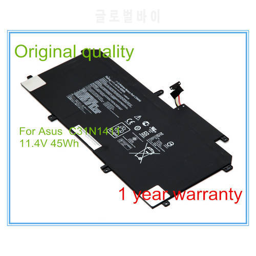 Free shipping 11.4V 45Wh Original C31N1411 Battery for U305F Series Laptop