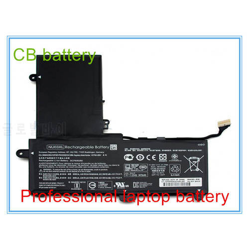 Original quality NU03XL Battery For 843536-541 844201-850 844201-855 HSTNN-UB6V TPN-C128 W117