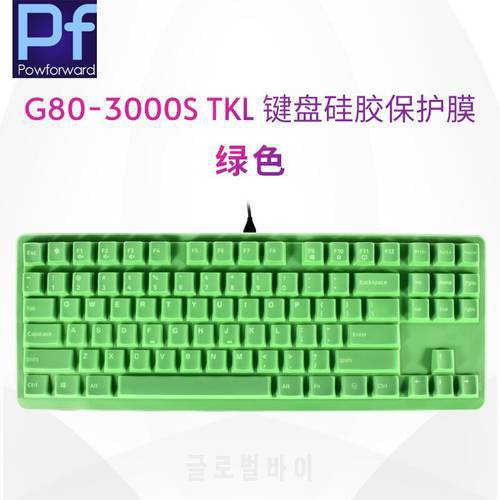 Mechanical Gaming Silicone mechanical Wireless Desktop For CHERRY G80-3000 S TKL G80-3000S TKL 2021 keyboard Cover Protector