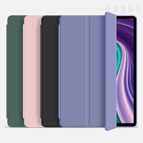 Funda for Tablet Lenovo Tab M10 Plus Gen 3 10.6 inch Case Folding Silicone Soft TPU Smart Case for Xiaoxin Pad 2022 10.6 Cover