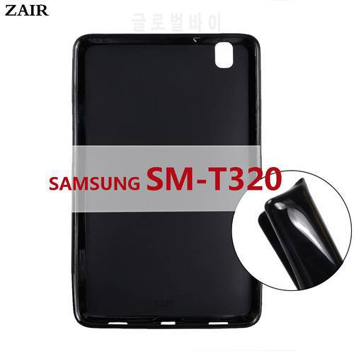 Case For Samsung Galaxy Tab Pro 8.4 inch SM-T320 T321 T325 Bendable Soft Silicone TPU Protective Shell Shockproof Tablet Cover