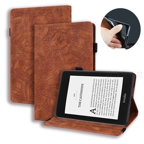 Vintage PU Leather E-book Case For Amazon 2018 Kindle Paperwhite 4 10th Generation Case For Kindle Paperwhite 1 2 3 4 2018 Cover