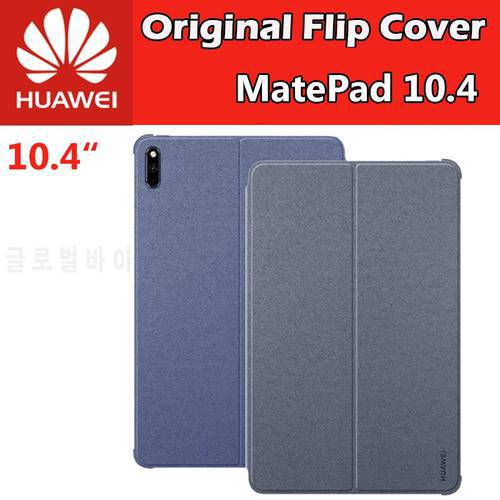 Original HUAWEI MatePad 10.4 inch Tablet Case Leather Flip Cover Stand Smart Sleep Wake Up Matepad 10.4 Funda Case