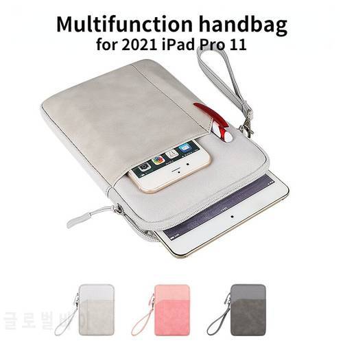 Multifunction handbag Case for iPad Mini 6 /Air 5 Shockproof Handle Bags 2021 M1 iPad Pro 11/9.7 Tablet Bag waterproof sleeve