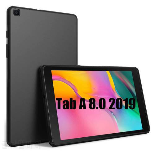 Case For Samsung Galaxy Tab A 8.0 2019 SM-T290 SM-T295 Silicone Protective Shell Shockproof Tablet Cover Bumper Funda For Tab A8