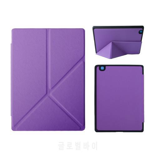 Suitable for 2016 Kobo aura one 7.8-inch e-book leather case folding protective case intelligent wake-up anti falling case
