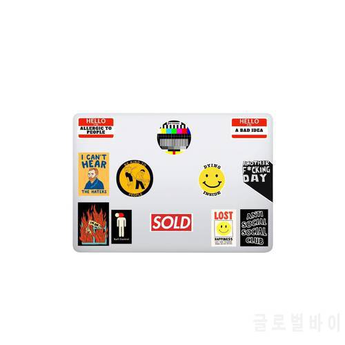 Art Temalı Laptop Notebook Tablet Sticker Set (13 PCs)