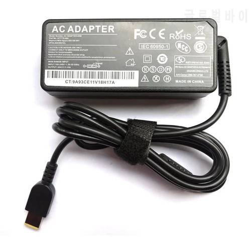 20V 3.25A 65W AC Power Adapter Laptop Charger For Lenovo X1 Carbon E431 E531 S431 T440s T440 X230s X240 X240s G410 G500 G505