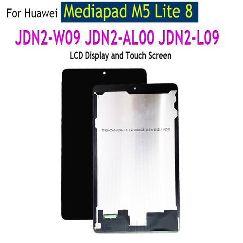 New For Huawei Mediapad M5 Lite 8 2019 JDN2-W09 JDN2-AL00 JDN2-L09 LCD Display and Touch Screen Digitizer Assembly