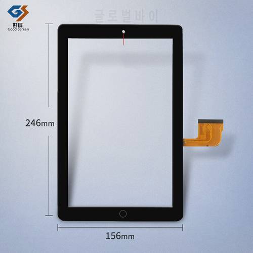 10.1 Inch P/N DP101484-F8-A Capacitive touch screen panel repair and replacement parts digital sensor