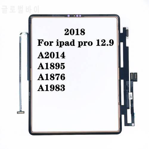 Original TouchScreen for iPad Pro 12.9 2018 A1876 A1895 A1983 A2014 Touch Screen Glass Digitizer Display Screen Panel Assembly