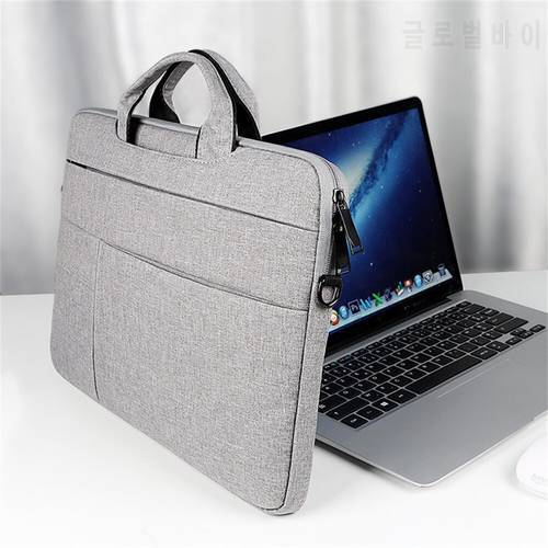 Laptop Bag 13.3 15.4 15.6inch Waterproof Bag Sleeve For Macbook Case M1 Air Pro 13 15 Huawei Shoulder Handbag Briefcase