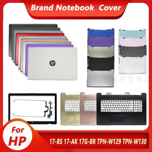 New Back Cover For HP 17-BS 17- K 17G-BR TPN-W129 W130 LCD Back Cover Front Bezel Palmrest Bottom Case Laptop Housing Cover