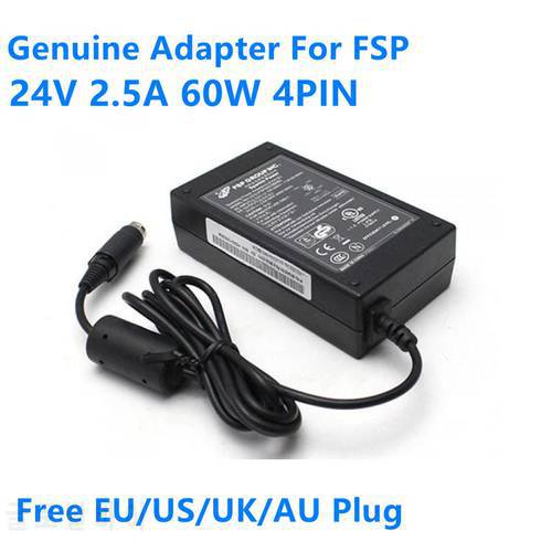 Genuine 24V 2.5A 2A 60W 4PIN FSP FSP060-DAAN2 Power Supply AC Adapter For H00000901 HU10142-16137 Laptop Charger