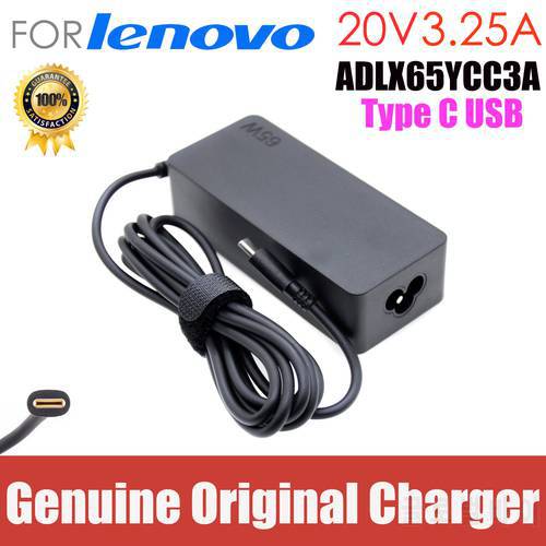 Original 65W TypeC AC Adapter Laptop Charger for Lenovo ThinkPad S3 T470 T480 T480S T490S T570 P51S P52s R480 R490 R590 T580