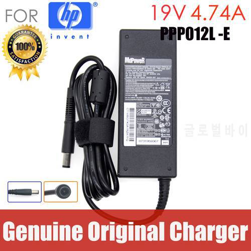 19V 4.74A Ac adapter laptop charger For HP EliteBook 8540p 8510W Probook 4510s 4515s 4520s 4411S CQ40 G4 dv6 430 431 450 455 G2