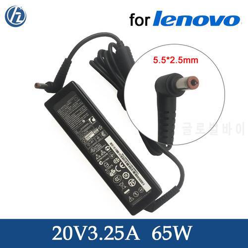 Original 20V 3.25A 65W Replacement AC Adapter for Lenovo Ideapad Z580 Z585 B580 B585 B485 E49 G485 ADP-65KH B Notebook Charger