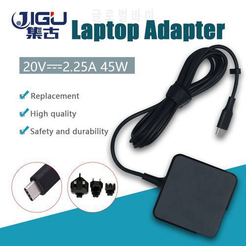 JIGU 5V 9V 12V 15V 3A 14.5V2A 20V2.25A Multiple Output Adapter For Smart Phones, Tablets, Laptops, Handheld Games Type-c Devices