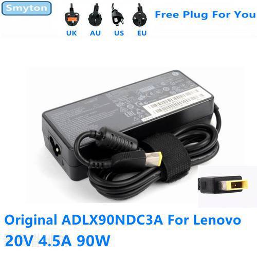 Original ADLX90NDC3A 20V 4.5A 90W ADLX90NCC3A ADP-90XD B Power Supply AC Adapter For Lenovo IDEAPAD Y40 Carbon X1 Laptop Charger