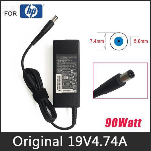 Original 19V 4.74A Laptop Charger For HP Probook 4535S 4540s 4420S 4430s 4440s 4510S 4520s 4525S 4530s Ac Adapter 90W Power Cord