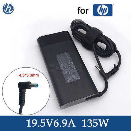 Genuine 135W Slim AC Adapter For HP Pavilion bc400ur TPN-DA11 L15534-001 15-EC0001CA Laptop Charger Power Supply