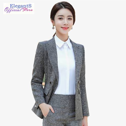 Women Formal Blazers And Jackets Coat Female Outwear Office Lady Uniform Business Work Elegant 2019 Autumn Large Size 4XL XXXL