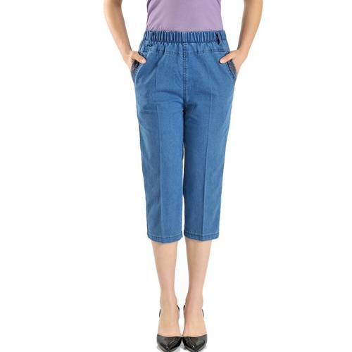 Summer Women&39s Mom Jeans Denim Trousers Womens Jeans Baggy High Waist Casual Embroidery Vintage Straight Jeans Pants