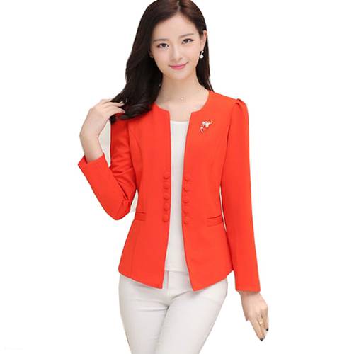 2019 New Fashion Office Lady Womens Blazers Female Spring and Autumn Women&39s Casual Long Sleeved Woman Blazer 5 Colors 6 Sizes