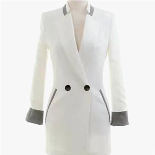 Fashion Casual Jacket long blazers for women Ladies Blazers Work Wear blaser femenino Spring Women Slim Blazer Coat y014