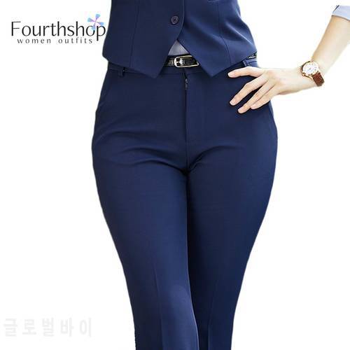 Fashion Formal Pants for Women Business Work Wear Office Lady Long Trousers Autumn Winter 2022 Women Clothes XXXL Pants Female