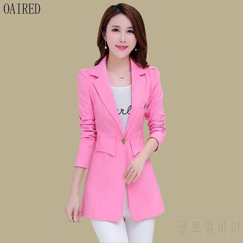 New Fashion 3XL Blazer Women Suit 2022 Spring And Autumn Suits Female Blazers Women Clothing Long Slim Long Sleeve Outerwear