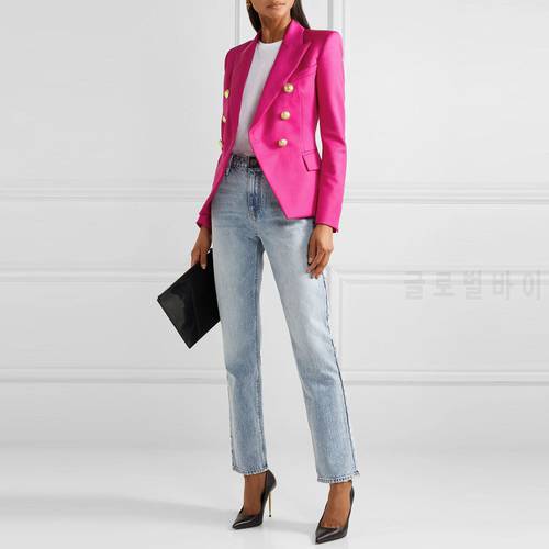 Feminine Blazers Femme Pink Blue White Black 2019 Women LMXOO Suit jacket Female Ladies Long Sleeve Elegant платье z56789waist