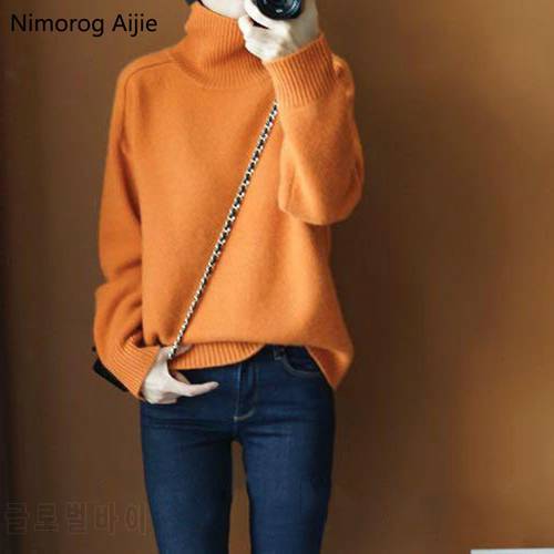 Autumn Winter sweater women fashion 2022 new women sweaters turtleneck cashmere sweater knitted pullovers sweater tops