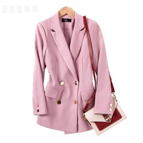 Small Suit Jacket Women Korean British Style 2020 Spring Autumn New Femme Loose Women Coat Blazer Fashion Ladies Blazer Top