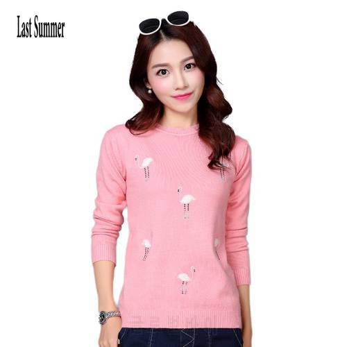2022 Autumn Winter for women Cashmere sweater loose Warm Knitted Sweet Christmas Pullovers sweaters Casual sweater For Lady