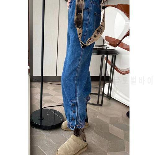 Woman Jeans Pants 2021 Spring High-Waisted Trousers Women Pantalones Vaqueros Mujer