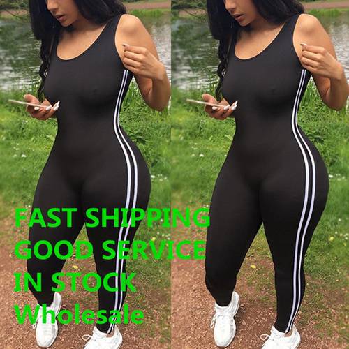 Women Bodycon Pants Long Jumpsuits Party Rompers Jumpsuits Sleeveless Overalls Retro Strapless Playsuits Oversized