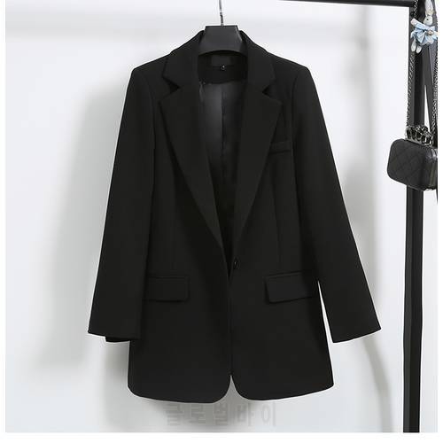 Fashion New Autumn Winter Fashion Suits Women Work Wear Suit Long Sleeve Leisure Slim Version Coat Black Jacket
