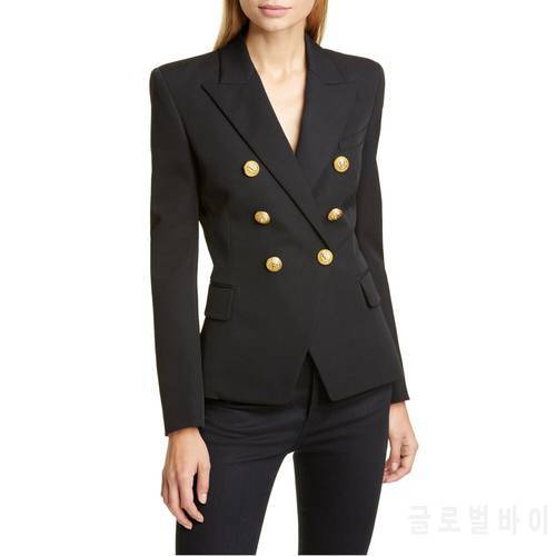 Women&39s Cropped Checked Jacket Female Office Suit Outerwear Black Coat Suit Classic Blazers Elegant Women&39s Autumn Blazer 2021