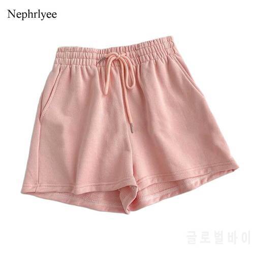 2021 Korean Style Hot Shorts Women Casual Loose Wide Leg Short Pants Summer Fashion High Waist A-Line Shorts Female Sport Shorts