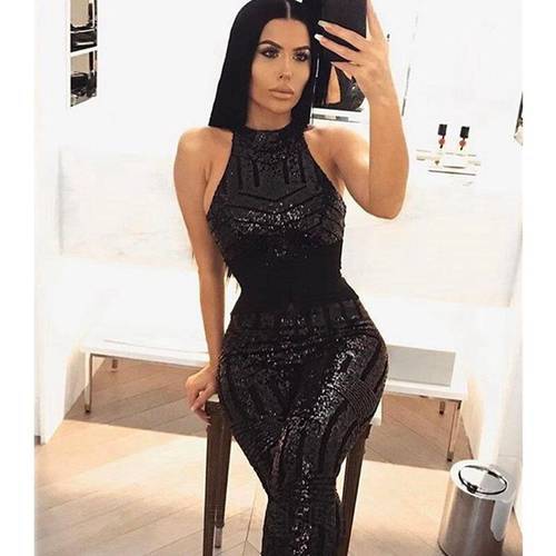 Sexy Gold Sequin Jumpsuit Mesh Jumpsuit Summer Women&39s Sparkling HParty Jumpsuit Body Ladies Overalls Club 2021 New Women