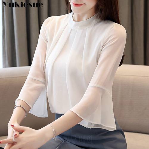 short sleeve ruffles white women&39s shirt blouse for women blusas womens tops and blouses chiffon shirts ladie&39s top clothes
