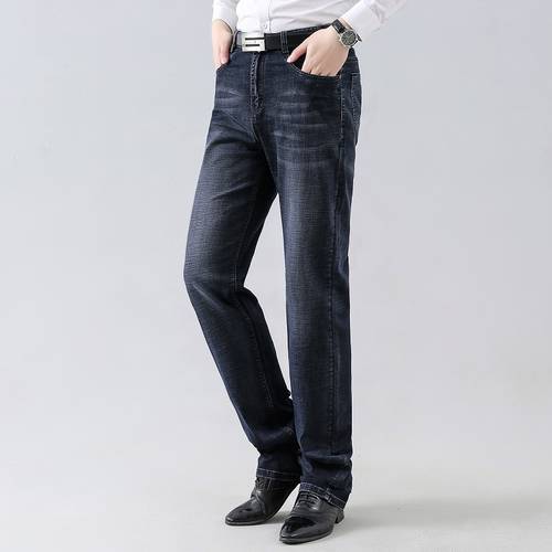 Big Tall Men Clothing 195 210 High Height Male Denim Pants Plus Size Men&39s Jeans Summer Straight Super Long Extra 130cm Length