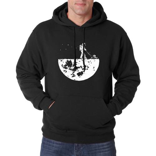 Develop The Moon Hoodies Men Creative Design 2019 Hot Autumn Winter Fleece High Quality Funny Sweatshirt Novelty Hoodede For Men