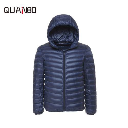 Men&39s Winter 90% White Duck Ultra Light Down Jacket Men Fashion Hooded Loose Coat 6 Color Casual Parka Brand Clothing S-3XL