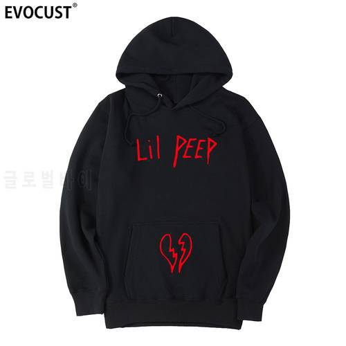 Lil Peep love hip hop men Hoodies Sweatshirts women unisex Combed Cotton