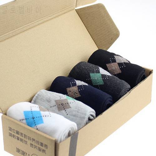 Quality 5 Pairs New Fashion Brand Quality Business Men Socks Summer Autumn Winter Casual Sock For Man